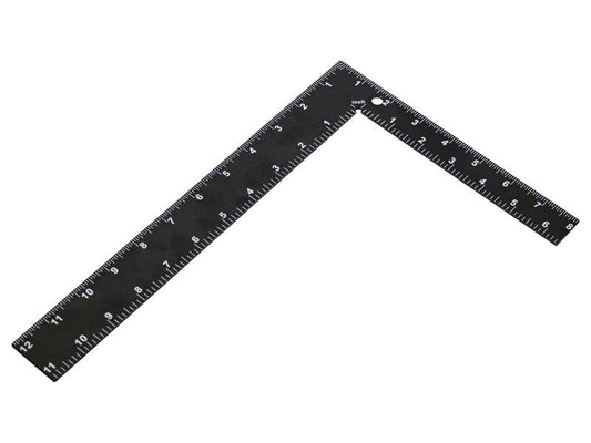 Faithfull Black Steel Roofing Square 200 x 300mm (8 x 12in) FAICS300200
