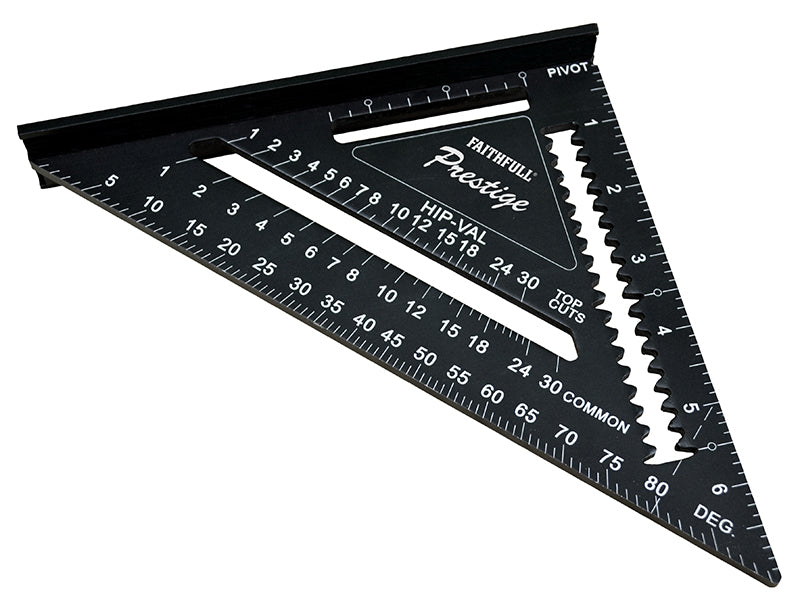 Faithfull Prestige Quick Square Black Aluminium 178mm (7in) FAICSQ7CNC