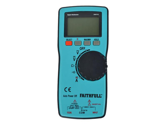 Faithfull Auto-Range Digital Multimeter FAIDETAUTO