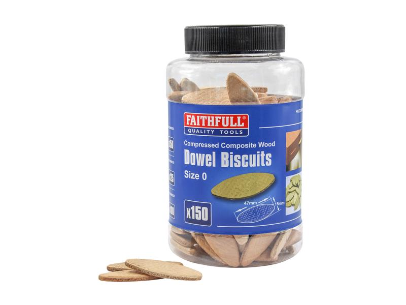 Faithfull Biscuit Wood No 0 (Tub 150) FAIDOWBIS0