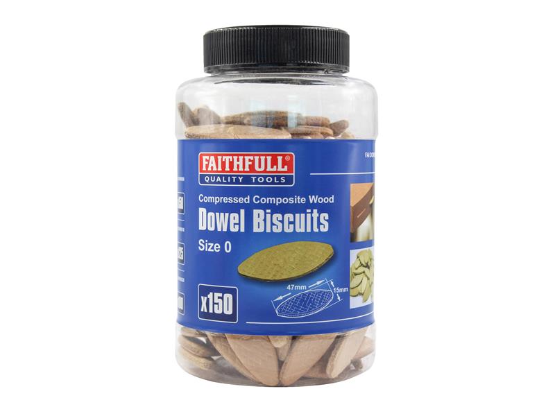 Faithfull Biscuit Wood No 0 (Tub 150) FAIDOWBIS0