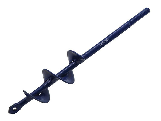 Faithfull Earth Auger Drill Bit 40 x 220mm For fence posts boreholes FAIEA40220