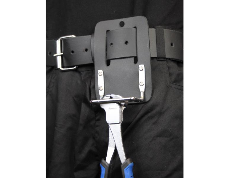 Faithfull End Cutter Pliers Holder Belt Fitting Size 150 x 100mm 6 x 4" FAIECHB