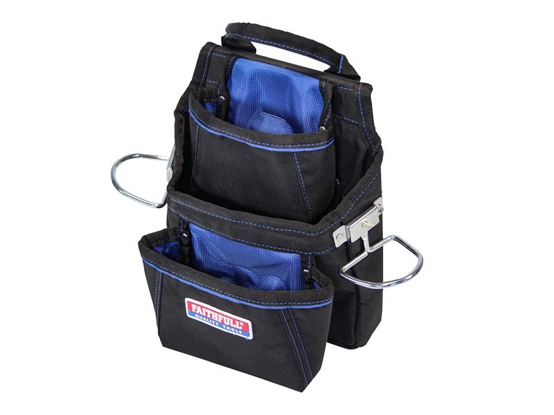 Faithfull Fasteners Pouch 2100D Nylon Size 250 x 310mm FAIFAPN