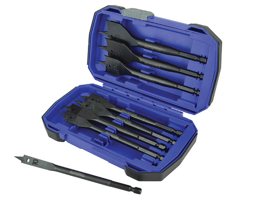 Faithfull Impact Rated Flat Bit Set, 8 Piece FAIFBSET8