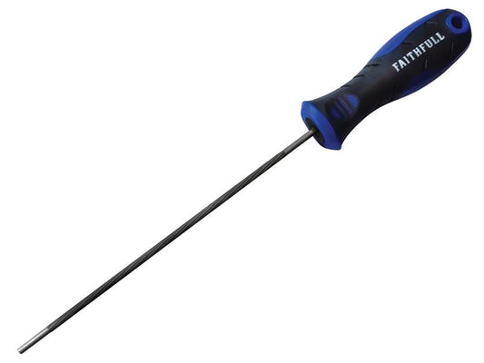 Faithfull Handled Chainsaw File 200mm x 4mm (5/32in) FAIFIC532