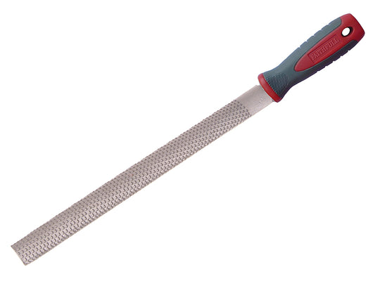 Faithfull Handled Half-Round Cabinet Rasp 250mm (10in) FAIFICR10