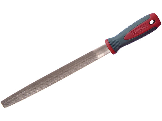 Faithfull Handled Half-Round Second Cut Engineers File 300mm (12in) FAIFIHRSC12