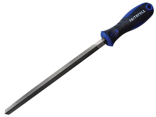 Faithfull Three-Square Second Cut Engineers File 200mm (8in) FAIFITSSC8