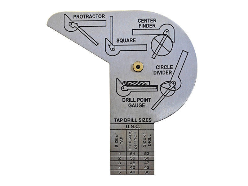 Faithfull Multi Purpose Angle Protractor 100mm (4in) FAIGAUGEMULT
