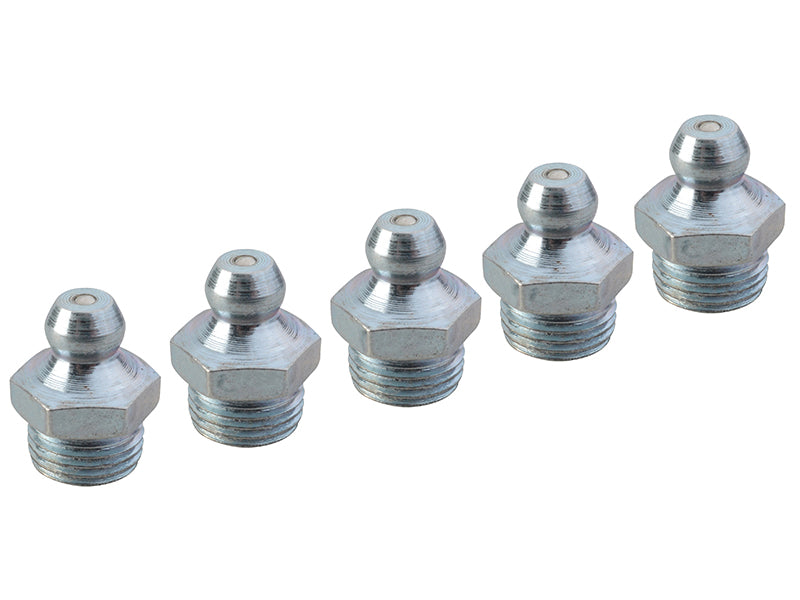Faithfull Grease Nipple Straight 1/8in BSP (Pack 5) FAIGGN18BSP