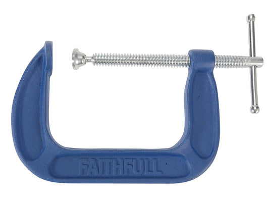 Faithfull Medium-Duty G-Clamp 100mm (4in) FAIGMD4