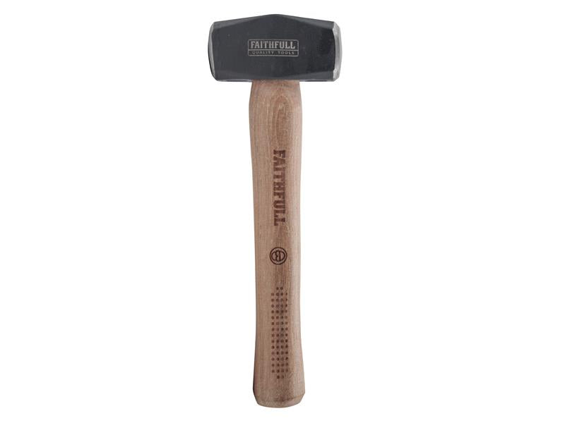 Faithfull Club Hammer FSC Hickory 2.1/2lb For Building & Demolition FAIHC212FSC