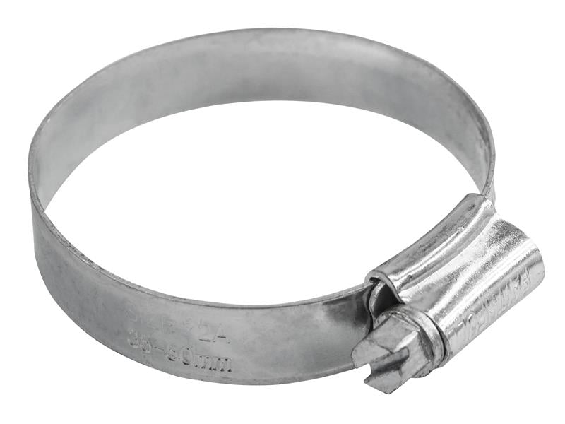 Faithfull 2A Stainless Steel Hose Clip 35 - 50mm FAIHC2ASSB