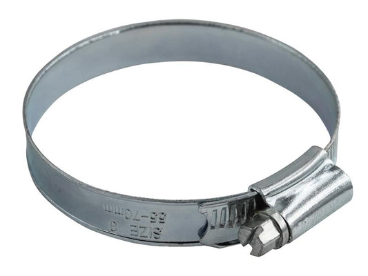 Faithfull 3 Hose Clip - Zinc MSZP 55 - 70mm FAIHC3B