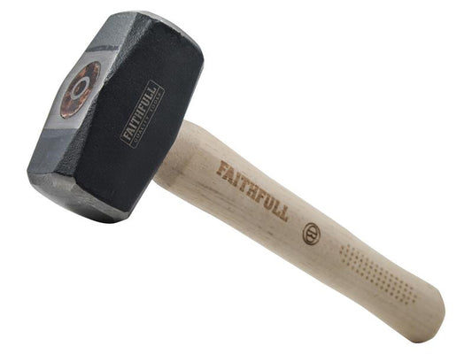 Faithfull Club Hammer FSC Hickory 4 lb For Building & Demolition FAIHC4FSC