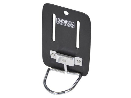 Faithfull Swivel Hammer Holder Belt Fitting Leather 150 x 100mm 6 x 4in FAIHH2B
