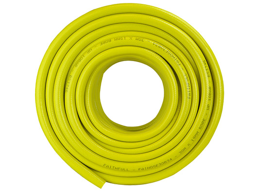Faithfull Heavy-Duty Reinforced Builder's Hose 30m 19mm (3/4in) Diameter FAIHOSE30B34