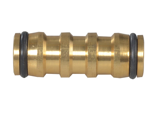 Faithfull Brass 2-Way Hose Coupling 12.5mm (1/2in) FAIHOSEJOIN