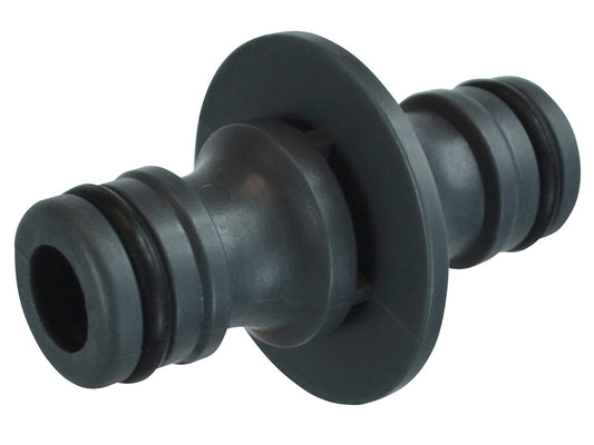 Faithfull Plastic Double Male Hose Connector FAIHOSEPLDMC