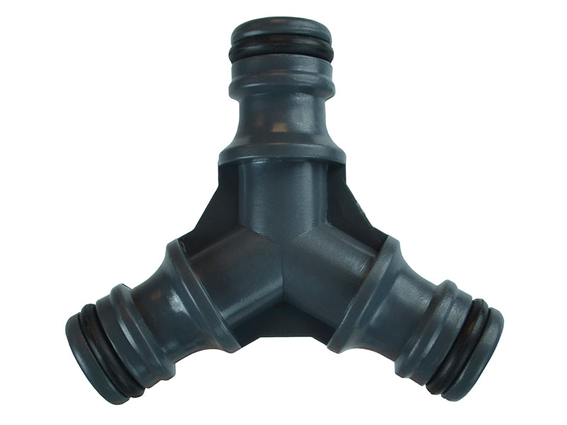Faithfull Plastic Y-Hose Connector FAIHOSEPLYC