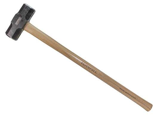 Faithfull Sledge Hammer Contractor's Hickory Handle 6.35kg (14 lb) FAIHS14C