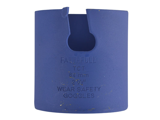 Faithfull Multi-Purpose TCT Holesaw 3 Tip 64mm FAIHSTCT64