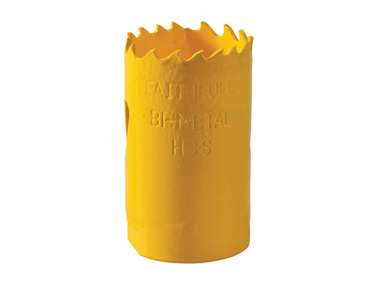 Faithfull Bi-Metal Cobalt Holesaw 38mm Cutting Depth 38mm FAIHSVP38