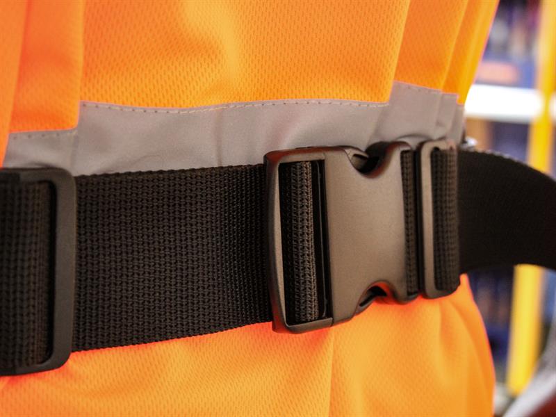 Faithfull Light Padded Waist Belt 2100D Nylon Quick Release Buckle FAILPWBN