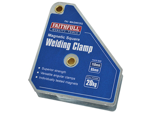 Faithfull Welding Magnet Square 100 x 95mm FAIMAGWCSQ
