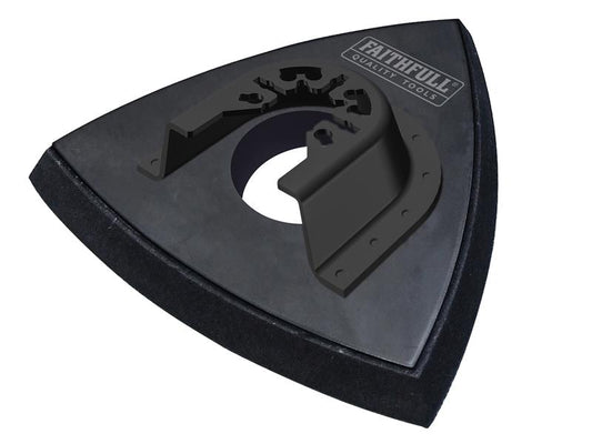 Faithfull Delta Hook & Loop Sanding Pad Triangular 93mm FAIMFPAD93