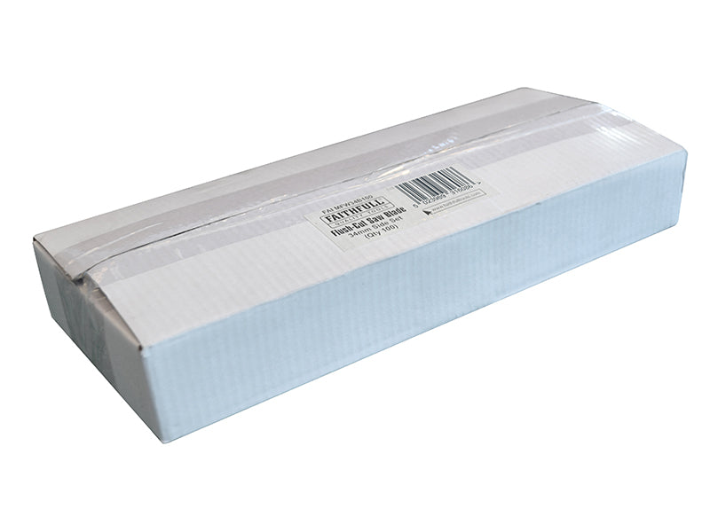 Faithfull Multi-Function Tool CrV Flush Cut Wood Blade Ground Side Set 34mm (Box 100) FAIMFW34B100