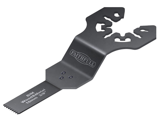 Faithfull Multi-Functional Tool Flush Cut Wood/Bi-Metal Blade 10mm FAIMFWM10