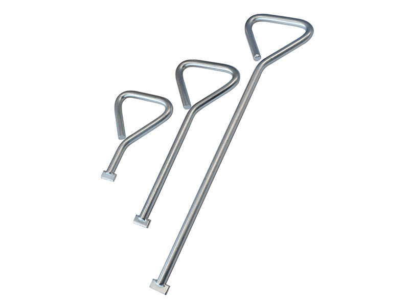 Faithfull Manhole Keys 170mm (6.3/4in) (Pack 2) FAIMHK170