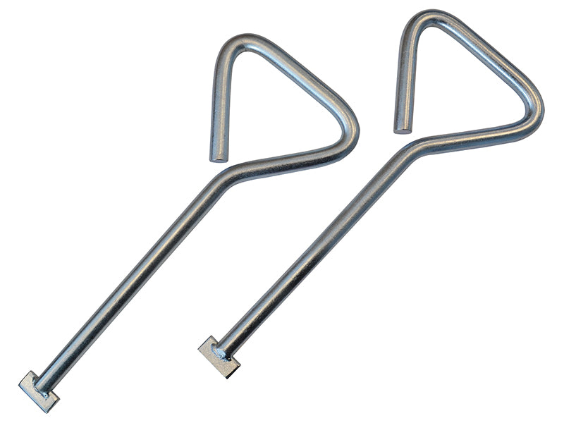 Faithfull Manhole Keys 320mm (12.1/2in) (Pack 2) FAIMHK320