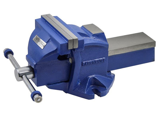 Faithfull Mechanics Vice With Magnetic Jaws 150mm 6in Cast Iron FAIMV150SG