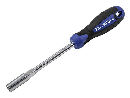 Faithfull Soft Grip Nut Spinner 8mm Hex Shaft Length 125mm FAINS8125