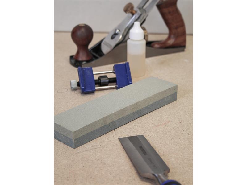 Faithfull Oilstone 200mm & Honing Guide Kit FAIOS8CHG