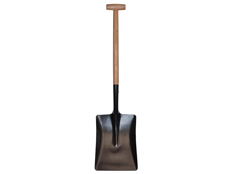 Faithfull Open Socket Square Shovel No.4 T-Handle FAIOSS4T
