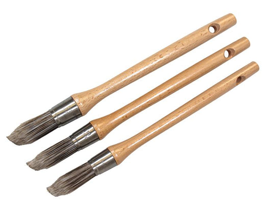 Faithfull Pointed Brush Set, 3 Piece FAIPBPOINT3