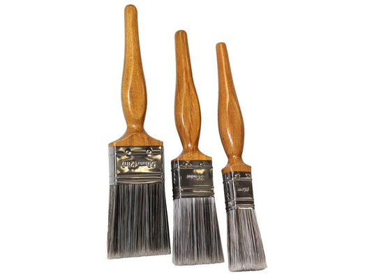 Faithfull Superflow Synthetic Paint Brush, 3 Piece Set FAIPBSYSET3