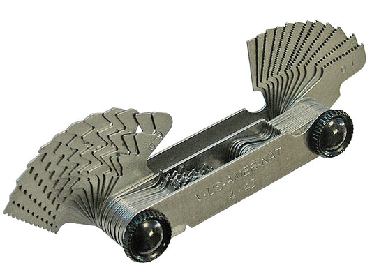 Faithfull Screw Pitch Gauge 55 Metric Amer-Nat FAIPITCHMA