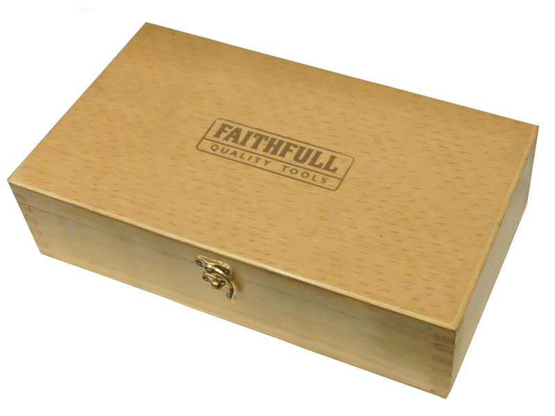 Faithfull No.4 Smoothing Plane in Wooden Box FAIPLANE4B