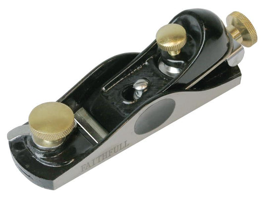 Faithfull No.60 1/2 Block Plane in a Wooden Box FAIPLANE6012