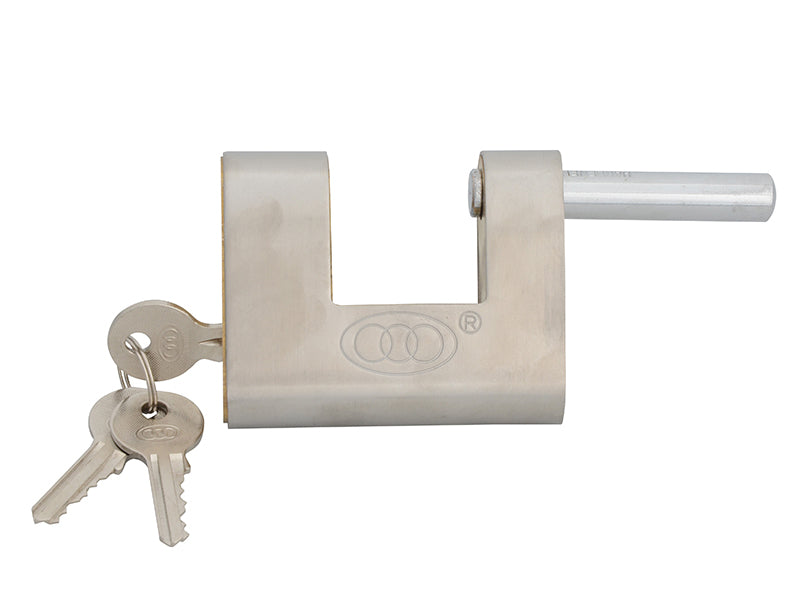 Faithfull Brass Shutter Padlock 80mm FAIPLB80SHUT