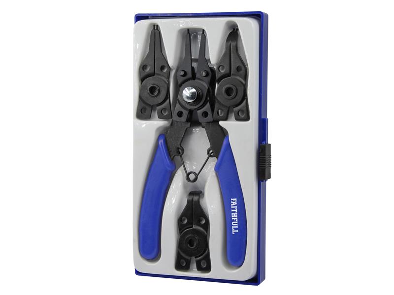 Faithfull Circlip Pliers Set, 5 Piece FAIPLCIRSET