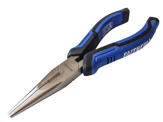 Faithfull Long Nose Pliers 165mm (6.1/2in) FAIPLLN612N