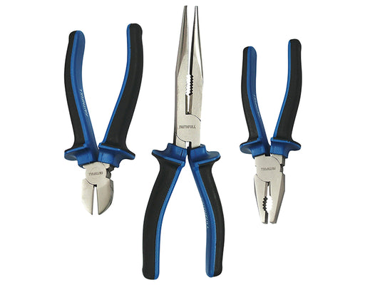 Faithfull Handyman Pliers Set, 3 Piece FAIPLSET3LN
