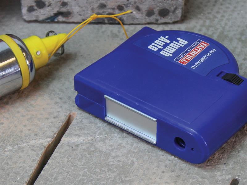 Faithfull Plumb-Auto Automatic Plumb Line 400g (14oz) FAIPLUMBAUTO