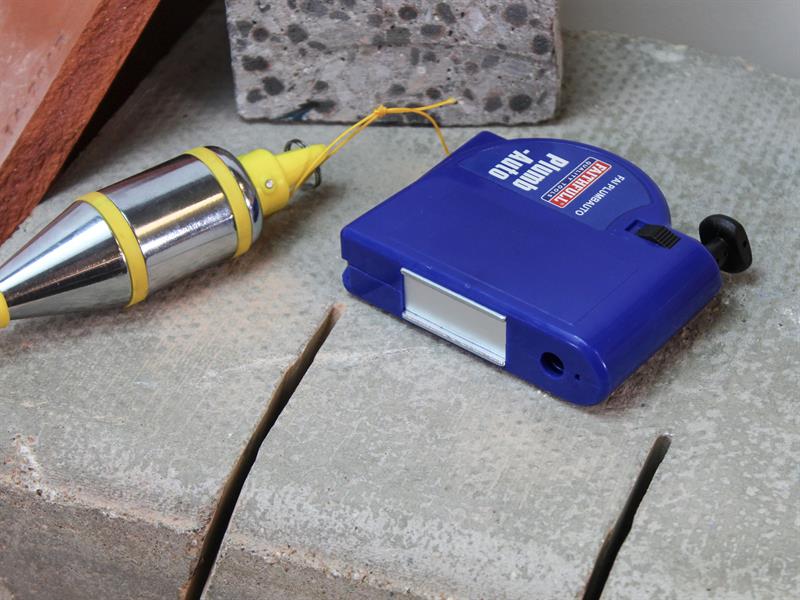 Faithfull Plumb-Auto Automatic Plumb Line 400g (14oz) FAIPLUMBAUTO